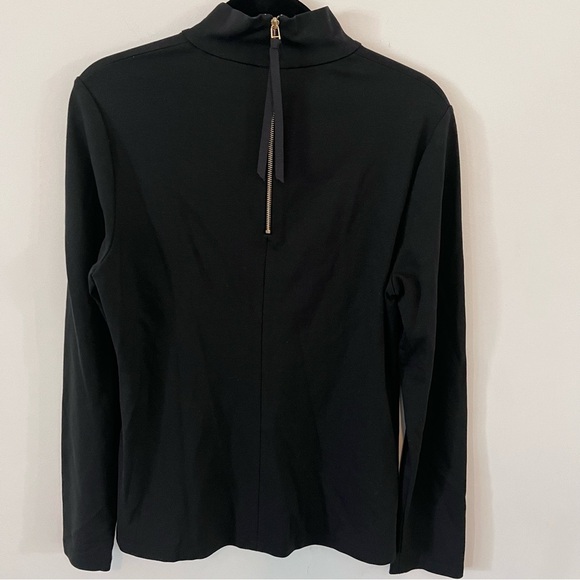 Kate Spade Black Zip Up Pull Over | Size 10| - Picture 2 of 5